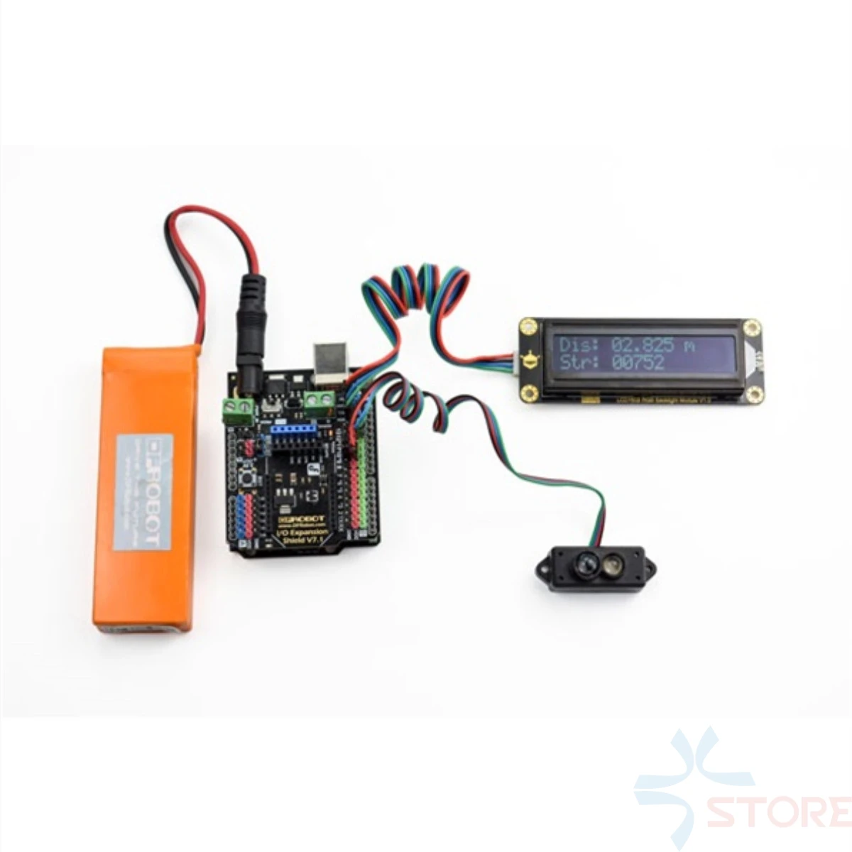 DFRobot TOF TF мини лидар дальномер сенсорный модуль одноточечный для Arduino Pixhawk Drone