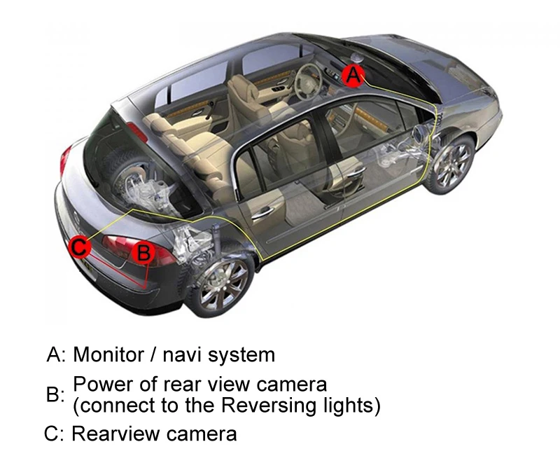 WEIVISION динамическая траектория движущаяся направляющая парковочная линия камера заднего вида HD Водонепроницаемая Автомобильная камера заднего вида помощь при парковке