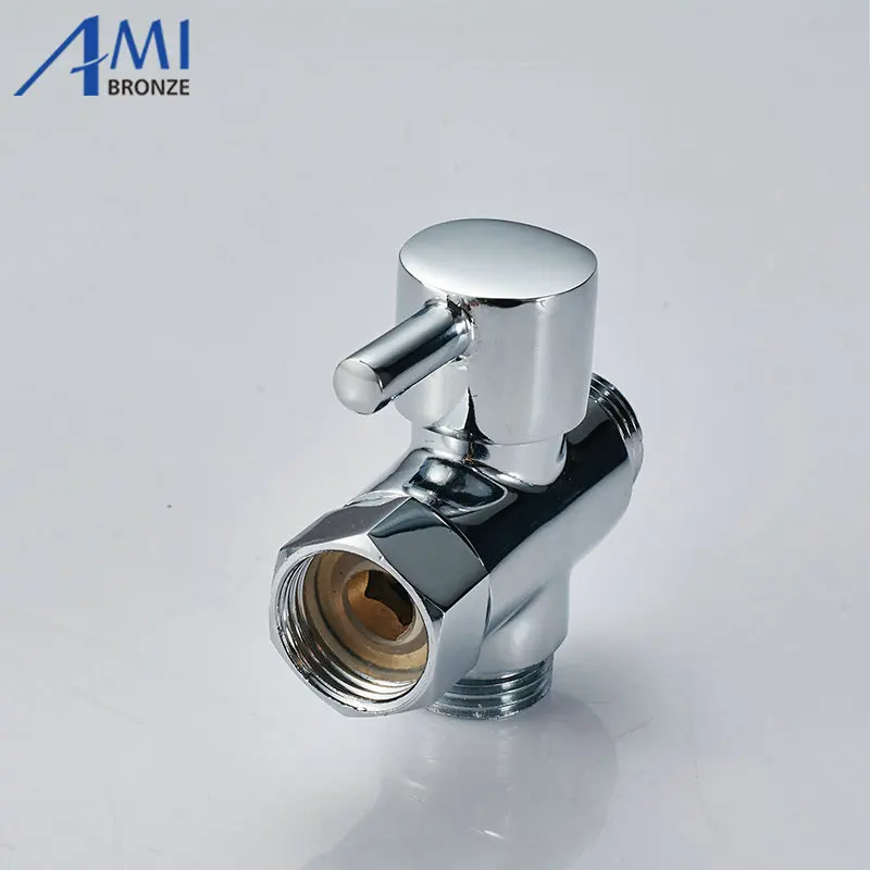 Кран переключающий G1/" G3/4" латунь 3-wWay воды душ переключающий клапан, смеситель для душа аксессуар