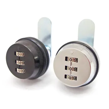 

best Alloy Code Combination Cam lock Keyless Post Mail Box Cabinet RV 3 Dial black