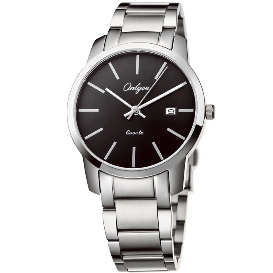 

Onlyou Luxury Brand Fashion Watch Women Men Business Quartz Watch Stainless Steel Lovers Wristwatches Ladies Dress Watch 6903