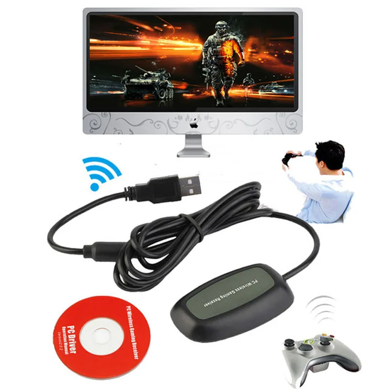 Para xbox 360 controlador sem fio gaming