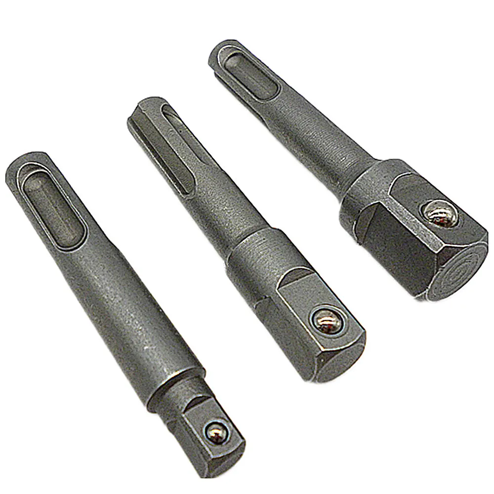 3 шт. Sds Plus набор сверл для отвертки гнезда адаптер сверла 1/4 &quot3/8&quot 1/2