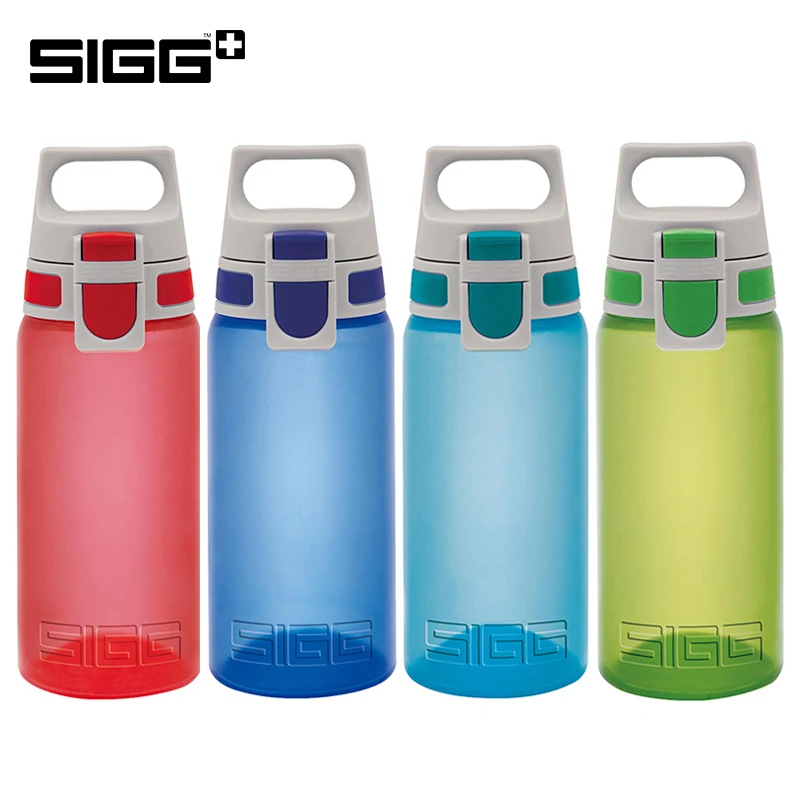 Sigg наружная Спортивная бутылка портативная ручная Легко открывающаяся прямая