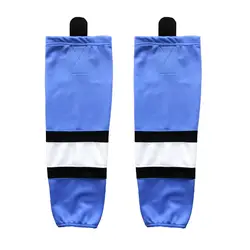 Coldоткрытый 100% полиэстер ледяной хоккейный спортивный носки Дешевые щитки для команды XW006 высокого качества для мужчин и женщин