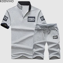 Спортивный костюм для мужчин, комплект из 2 предметов, летние спортивные костюмы для мужчин, s Off White, повседневные модные комплекты, Мужская Уличная футболка+ шорты, спортивная одежда, спортивный костюм