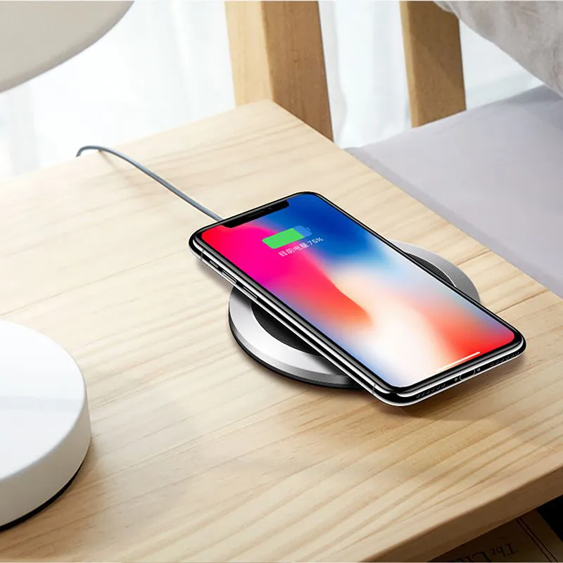 Turataqi Беспроводной Зарядное устройство для iPhone X 8 плюс 5 V 2A быстрой зарядки Samsung