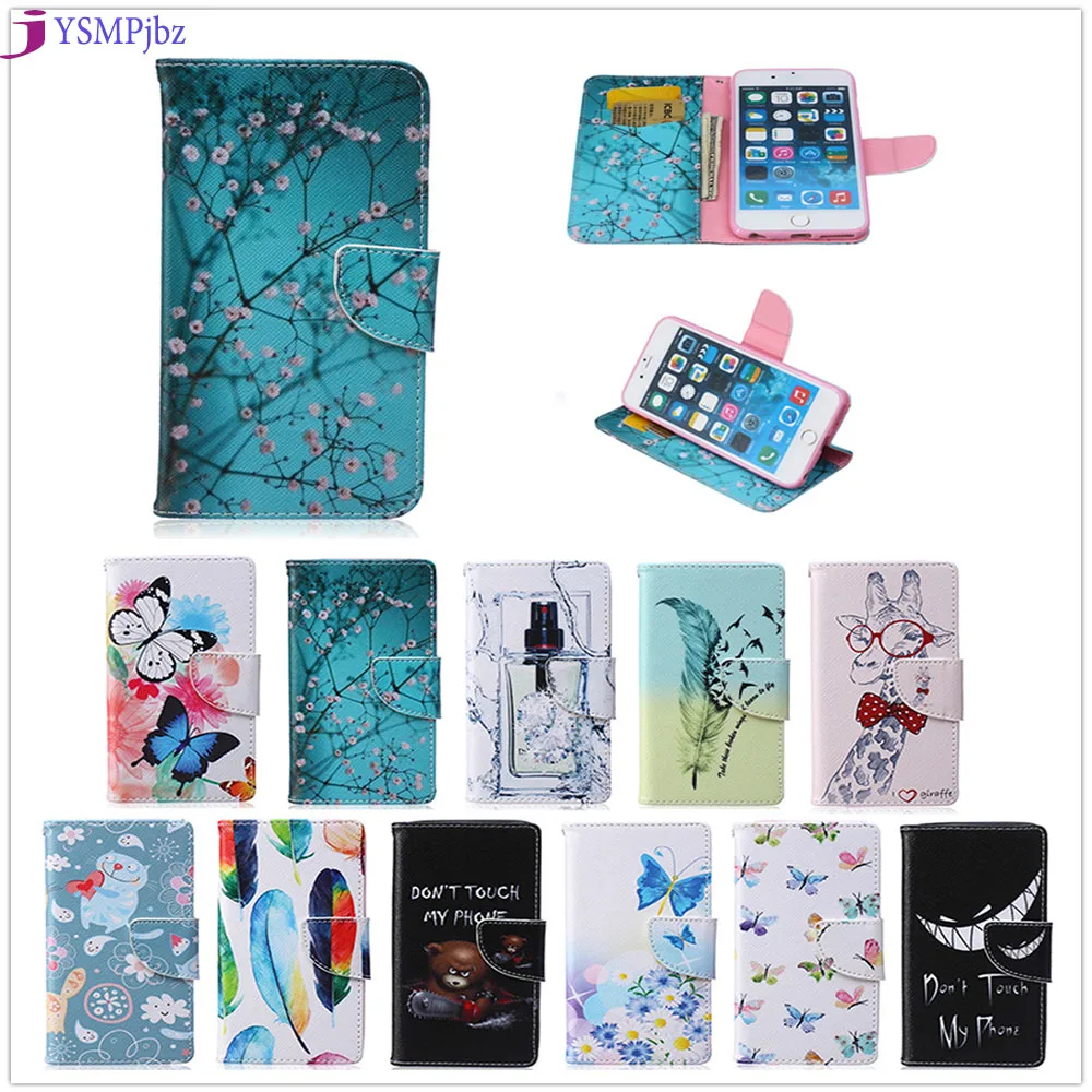 

Flip SM-G360H Case For Samsung Galaxy Core Prime G360 G361 SM-G360F SM-G361F SM-G361H Duplex Painting Leather Phone Cover