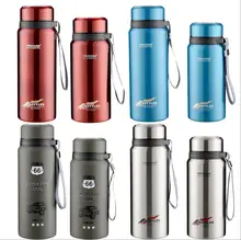 Außen Edelstahl Isoliert Thermosflasche Thermo Isolierflasche Thermos Thermische Kaffee Garrafa Termica Sport Termos