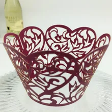 100 шт. Свадебные украшения для кексов форма для порционной выпечки бумажная формочка формы для маффинов коробки для тортов и пирожных поднос для чашек торта формочка, Инструменты для декорирования 8Z