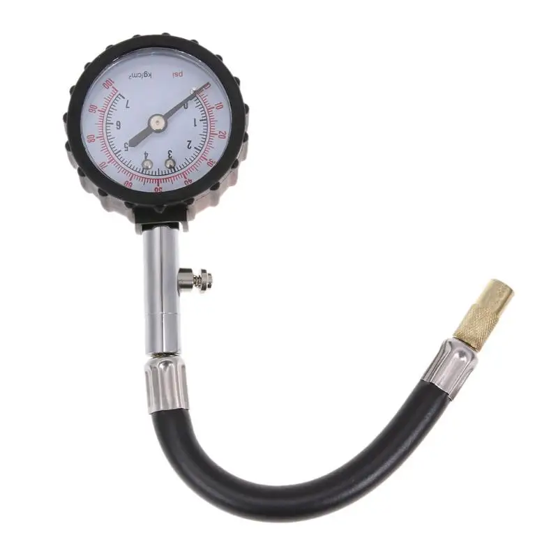High Precision 0 100 PSI Car Vehicle Tire Air Pressure Gauge Dial Meter