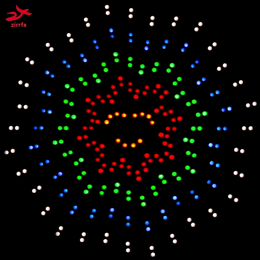 Zirrfa красивый танцевальный светильник cubeed для подарка на день рождения, светодиодный электронный diy комплект