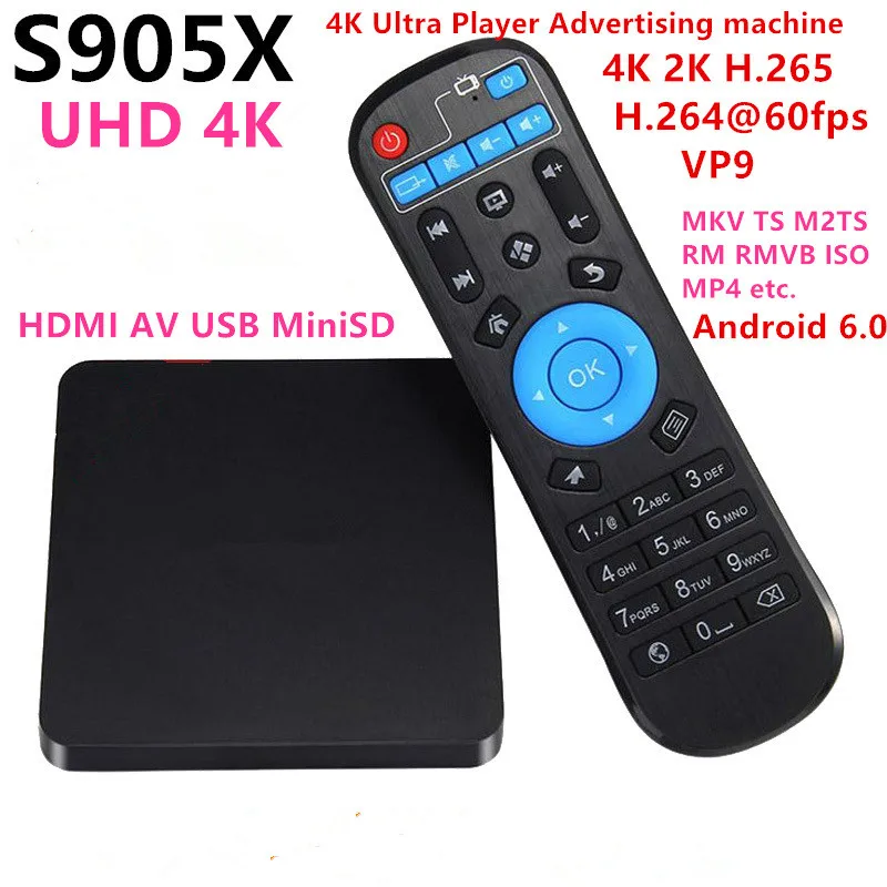 

REDAMIGO 4K HD 1080P mini Media Player for Center MultiMedia Video Player with IR Extender HDMI AV USB SD/MMC HDDX1
