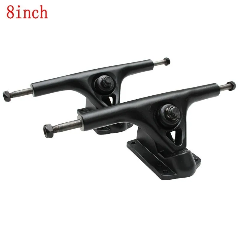 

New DIY 2pcs New 8" Long Board Trucks Bridge Paris Skateboard Trucks Electric Skateboard Truck 8inch Dancing Long Board Bridges