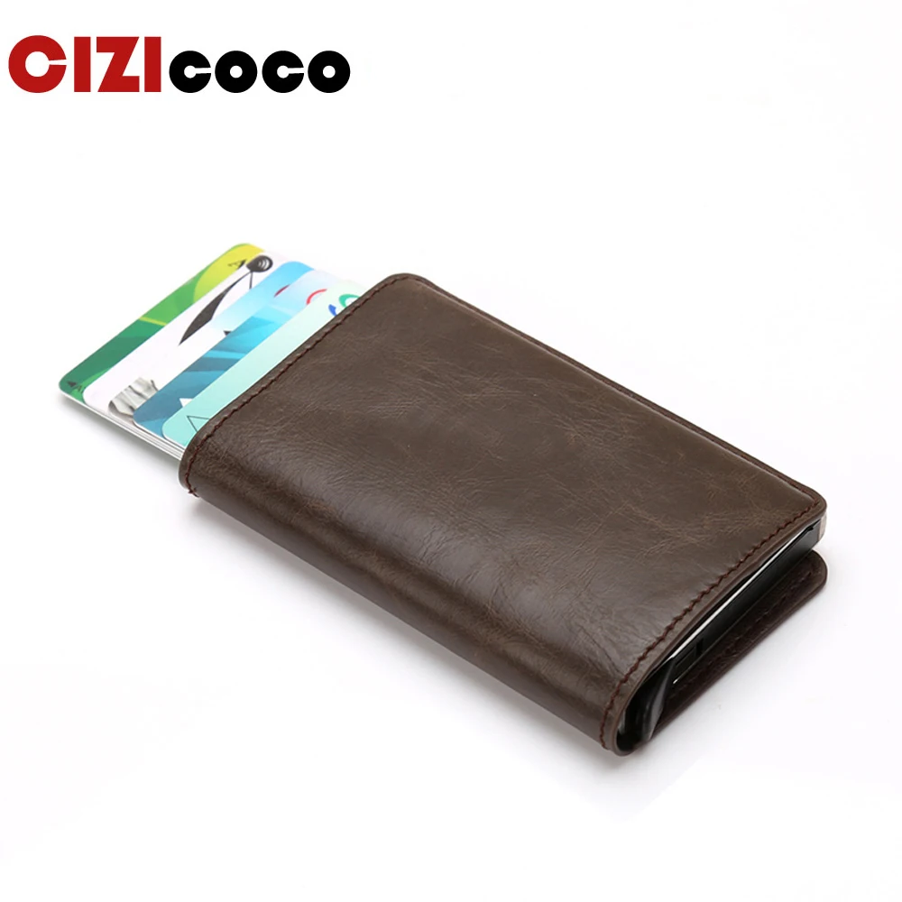 Metal Men Card Holder RFID Aluminium Credit Card Holder With RFID