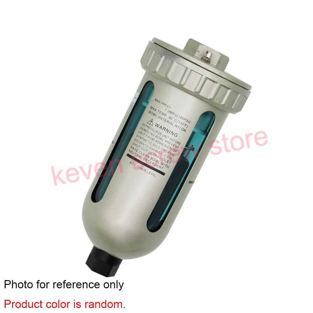 

1pcs 1/2"Auto Drain Air Source Treatment Pneumatic Components AD402-04 Metal Cup Pneumatic Air Water Trap