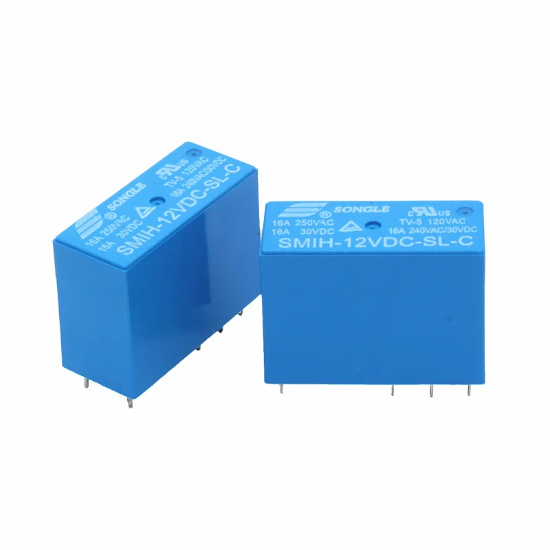 SMIH-05VDC-SL-C SMIH-12VDC-SL-C SMIH-24VDC-SL-C 05 12 24 V Relays 16A 250V 8pin A Set Of Conversion New Original 10pcs/lot
