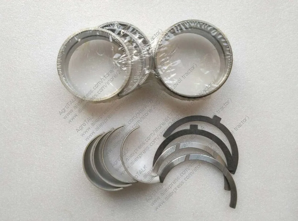 Xinxiang engine parts, TY290X and TY295X, the set of main bearing, rod bearing and thrust rings, 0.25 Model apex automobile parts abs323 rear main bearing seal set