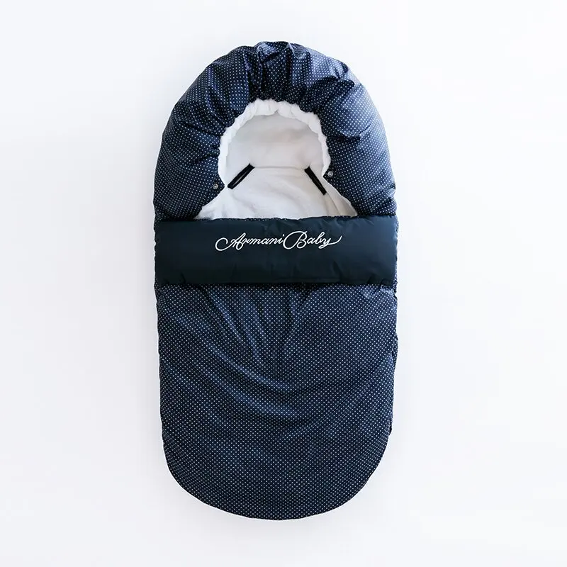 Детский спальный мешок; зимний утепленный спальный мешок для новорожденных; хлопковый детский спальный мешок для детской коляски; Infantil Footmuff; прогулочная коляска для мальчиков
