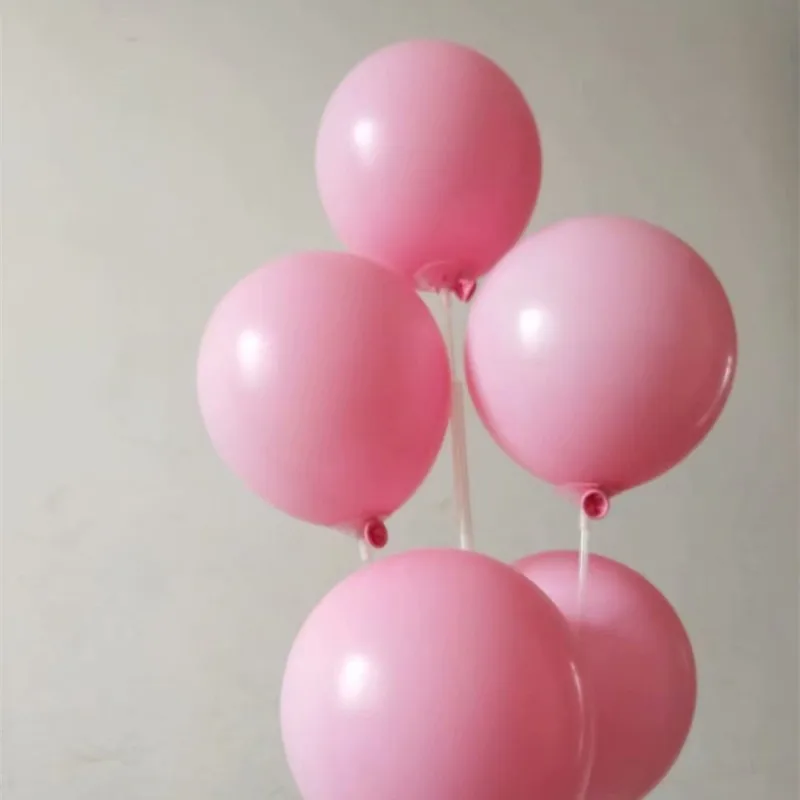 

Pink macaron balloon 50pcs/lot latex balloons 12 inch 2.8g round heliumballon baby birthday party decoration wedding supplies
