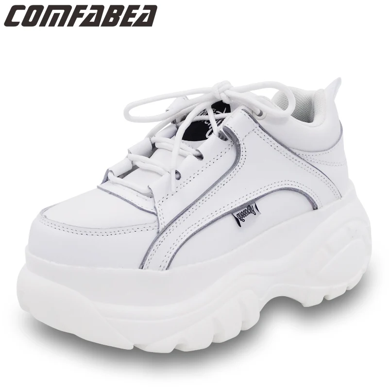 COMFABEA/Женская обувь; коллекция 2019 года; повседневная женская обувь на платформе; кроссовки; зимняя обувь; женская обувь на толстой резиновой подошве; спортивная обувь|Обувь без каблука| | АлиЭкспресс