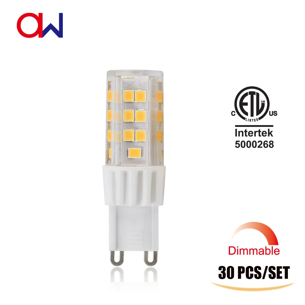 Real 30pcs Lot G9 Led Bulb Dimmable Ac 120v 230v 360 Real 30pcs Lot G9 Led Bulb Dimmable Ac 120v 230v 360