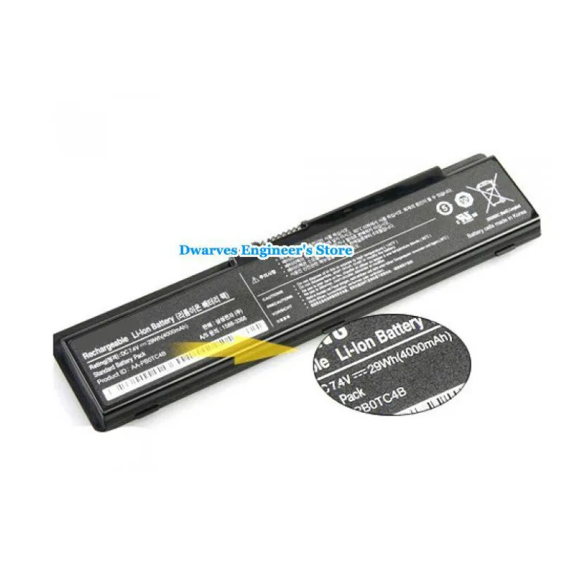 Натуральная AA-PB0TC4B Батарея для ноутбука SAMSUNG Батарея N310 NP-N310 NP-N310-KA01NL NP-N310-KA01UK AA-PB0TC4A AA-PB0TC4L 7,4 V