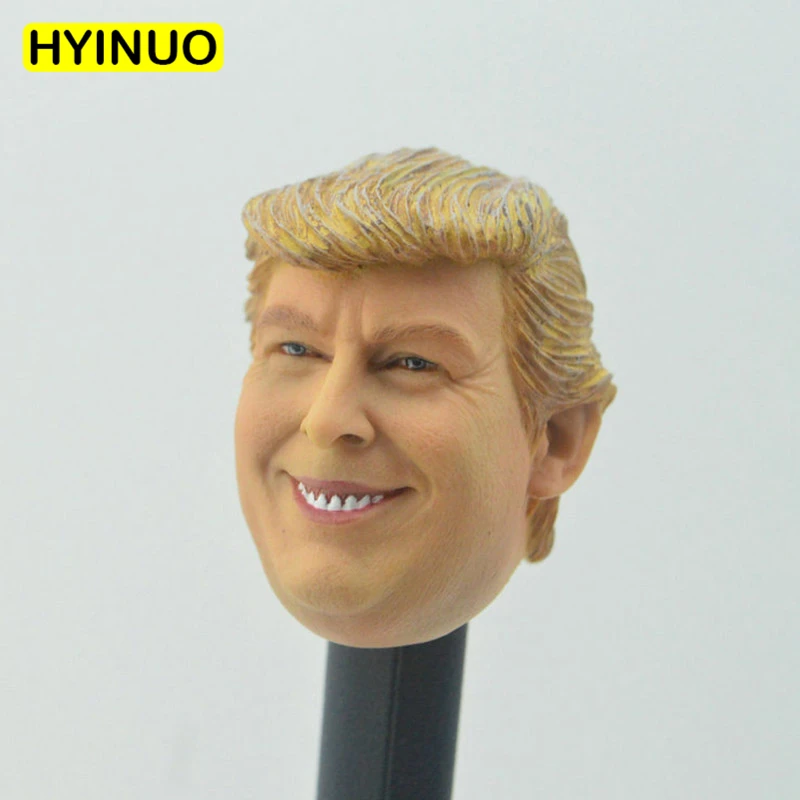 

1/6 Scale America President Politician Donald Trump Smirk Version Head Sculpt Headplay for 12" Action Figure Body Doll Toys