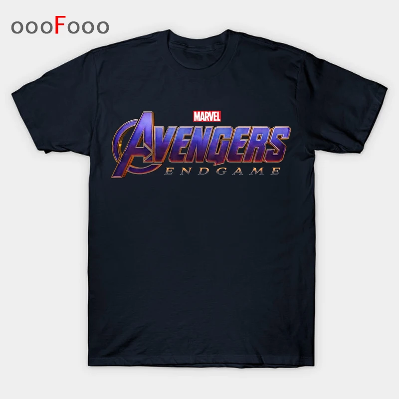 2019 Neweset Avengers Endgame T Shirt Men/women Ironman Captain America End Game T-shirt Superhero Custom TShirt Male Female