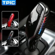 TPIC-cubierta de cambio de marchas de ABS para coche, calcomanías y pegatinas de rendimiento M para BMW G30 G11 G01 G02 G32 5 7 Series 6GT LHD