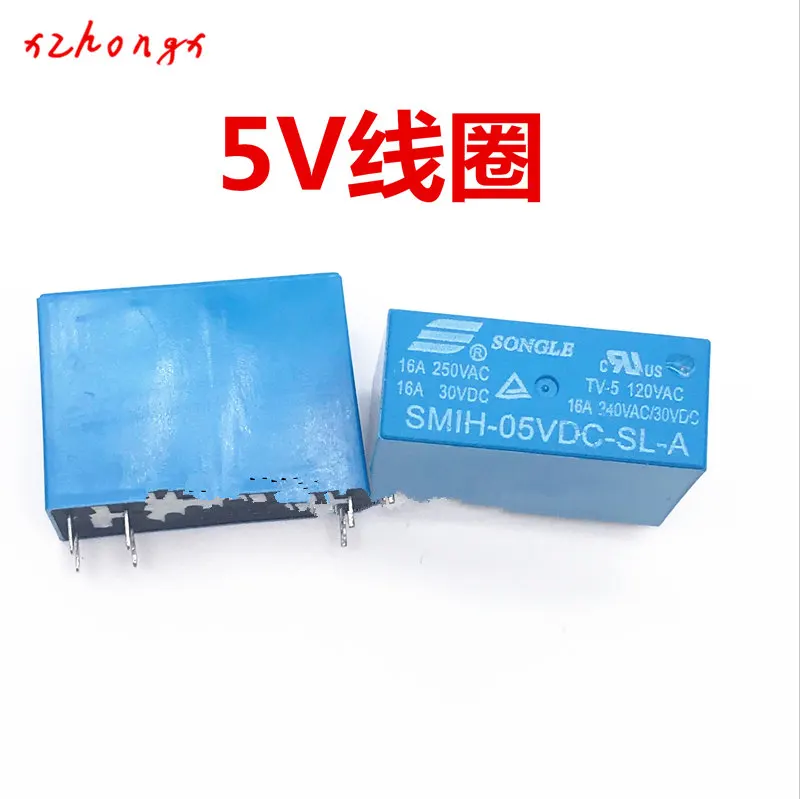 SSMIH-5V-SL-A MIH-12V-SL-A SMIH-24V-SL-A SMIH-24VDC-SL-A SMIH-DC24V-SL-A 6pins, 16A Мощность реле