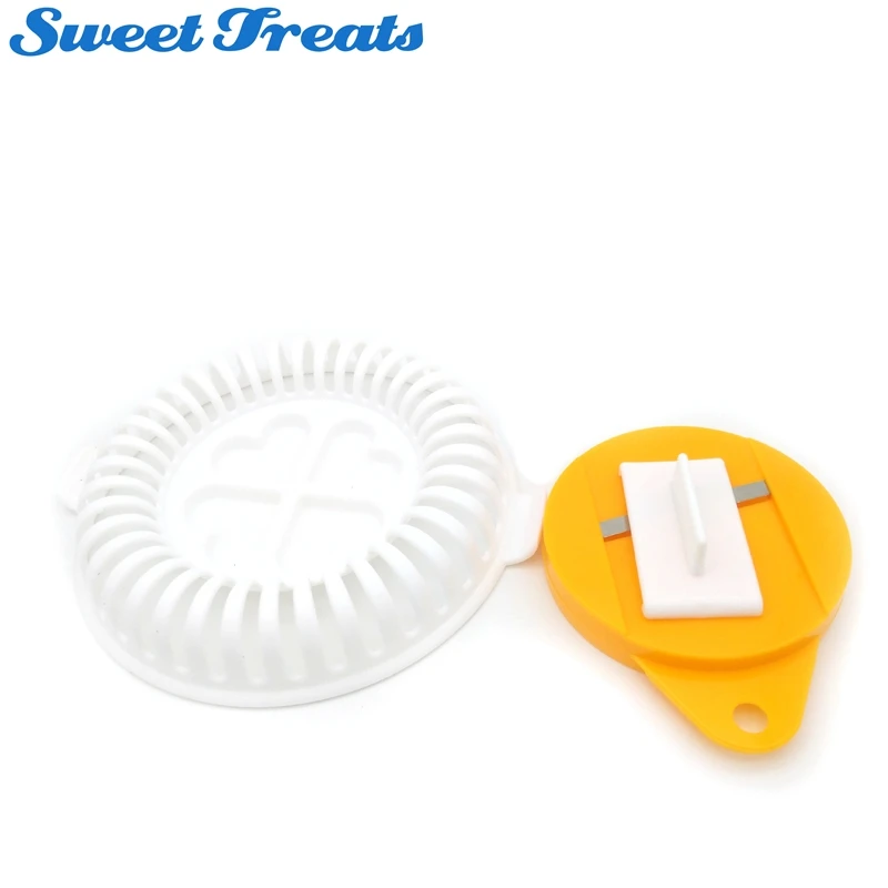 

Sweettreats Home Kitchen Microwave Oven Apple Potato Crisp Chip Slicer Maker Rack DIY Tool
