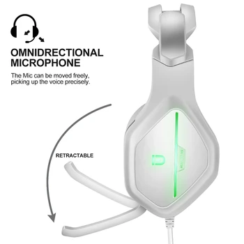 

Hot!! X5 Big Headphones with Light Mic Stereo Earphones 7.1 Gaming Headsets Deep Bass for Pc Computer Gamer Tablet Ps4 X-Box