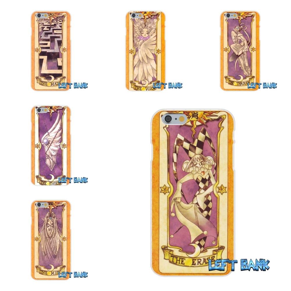

sakura card captor The Voice Card Slim Silicone Phone Case For Samsung Galaxy S3 S4 S5 MINI S6 S7 edge S8 Plus Note 2 3 4 5