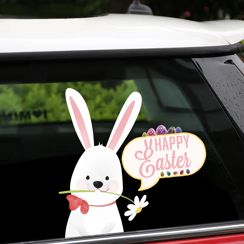 Buy Tancredy Removable & Reusable Stickers Car Easter