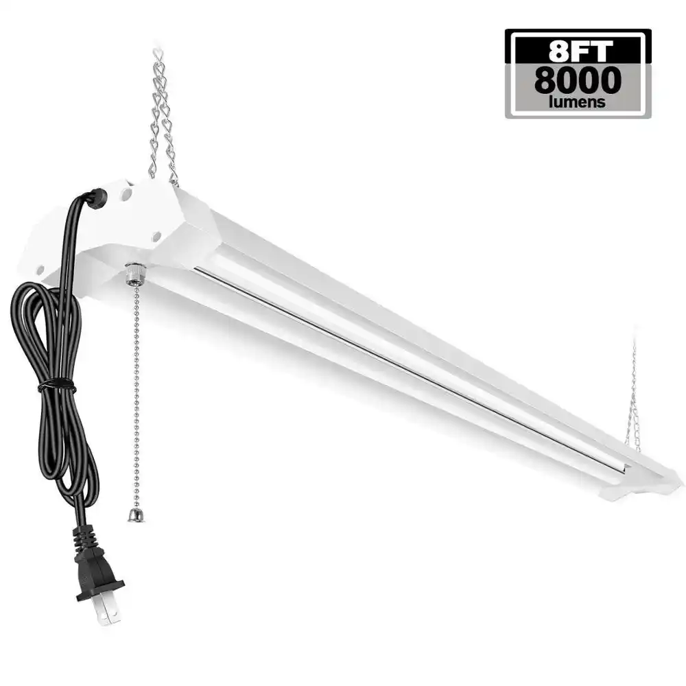 Antlux Led Shop Lights 72w Ceiling Light Fixtures Plug In For