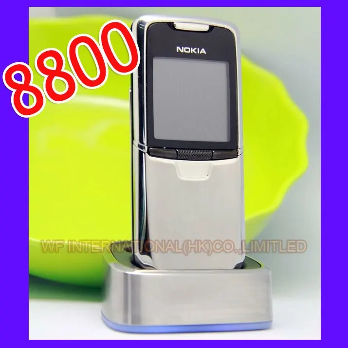 Разблокированный GSM NOKIA 8800 Sirocco мобильный телефон 8800se 8800D телефон и русская клавиатура