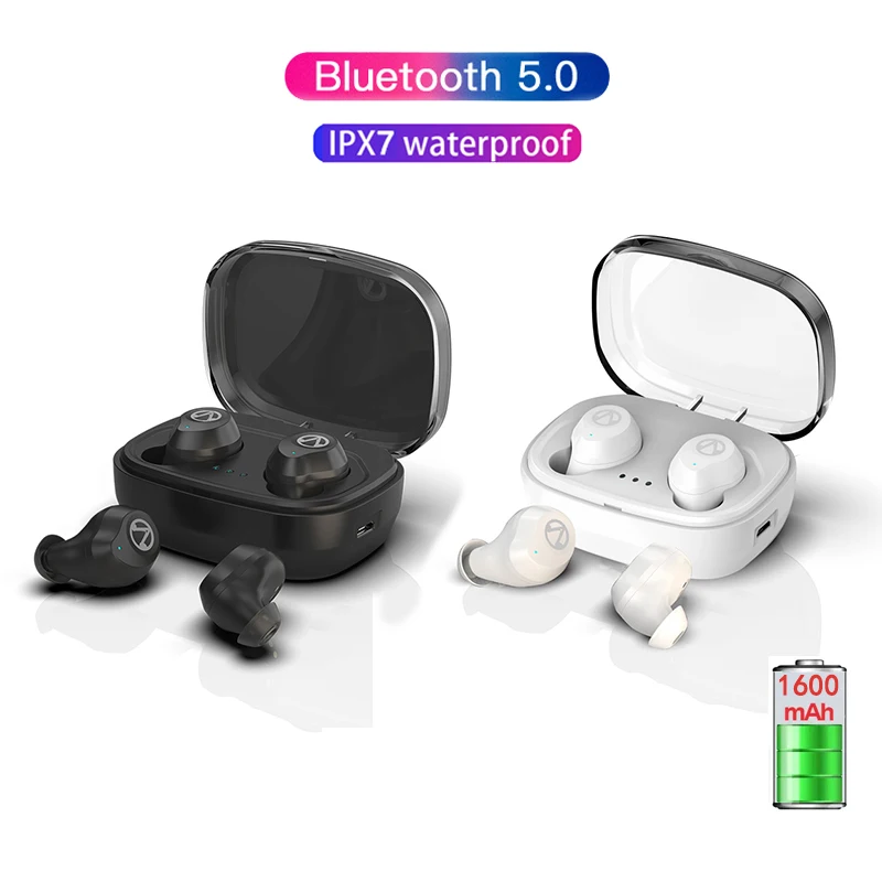 

McGeSin TWS Mini Wireless Bluetooth Earphones Touch Control Headset Sport IPX7 Waterproof Earbuds For Xiaomi Iphone Huawei