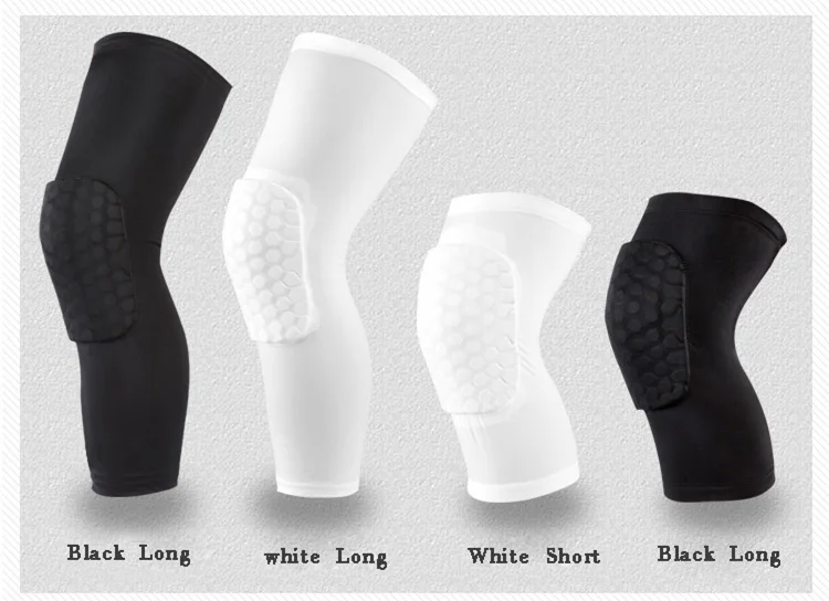 Normal /Thicken Anti-collision Basketball Knee Pads Tactical Football Pads Knee Support Calf Sleeve Protector Sport Accessories