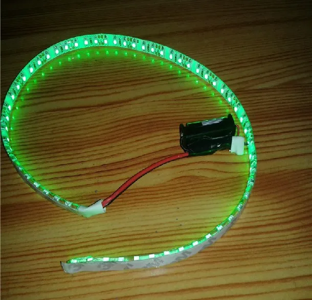 Online Shop Led battery light for clothes show DIY personality highlighted 0.5 meters LED Strip with 12V battery box