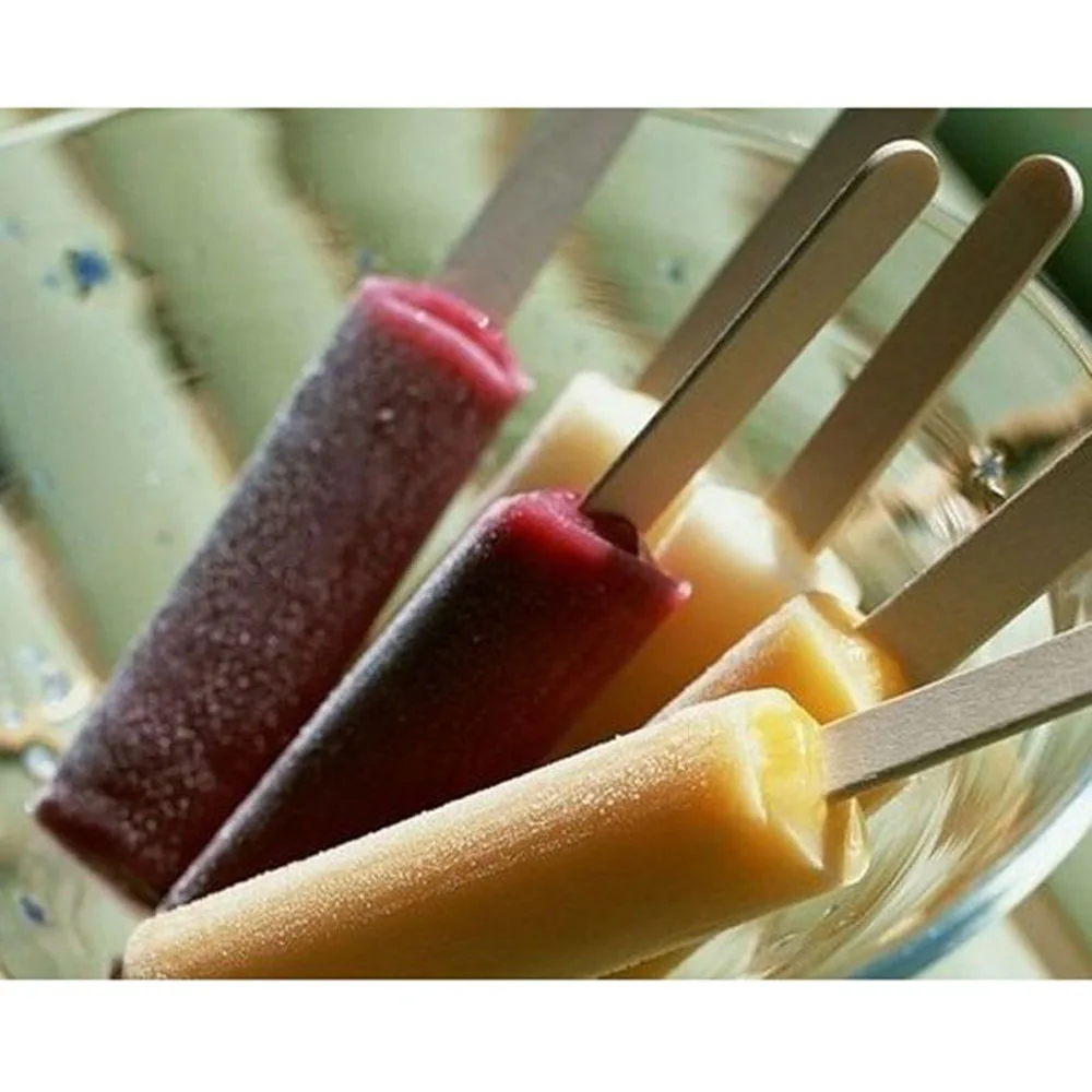 

50/20 Pcs DIY Ice Cream Cake Environmental Wooden Popsicle Stick DIY HandCraft Popsicle Making sticks Original Timber Stick