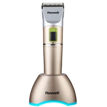 Профессиональная электрическая машинка для стрижки волос Керамика резак Перезаряжаемые волос триммер для стрижки бороды бритва для Для мужчин салон, машинка для стрижки волос, F21