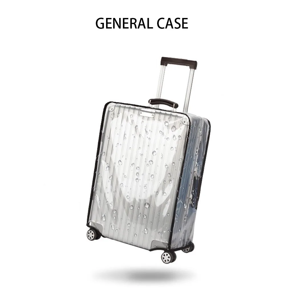 Универсальный водонепроницаемый прозрачный защитный чехол для чемодана чехол Аксессуары для путешествий 20 ''-30''