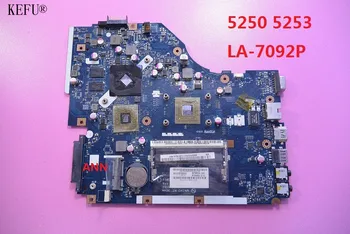 

KEFU P5WE6 LA-7092P MBNCY02001 motherboard for acer 5250 5253 laptop mainboard DDR3 100% tested