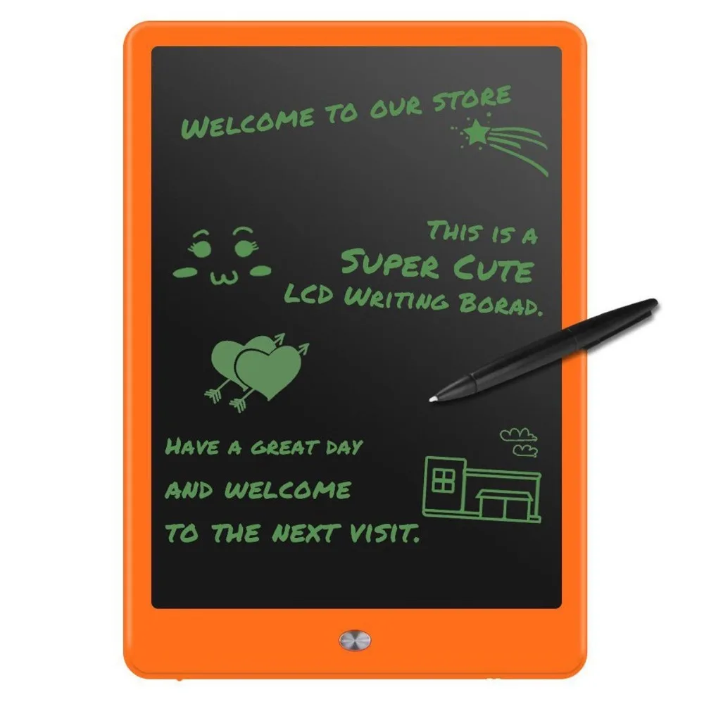 Дюймов 10 дюймов ЖК-дисплей письменный планшет дети граффити доска для рисования доска для записей экран графический планшет безбумажный