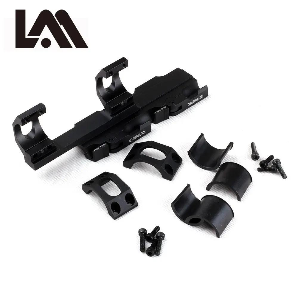 Anéis de Cantiléver Lambul Mira Óptica Weaver Picatinny Mount 25.4mm Prorrogado Bases qd Mounts w - Bloqueio Automático Ar15 m4 30mm 5 Esporte e Lazer