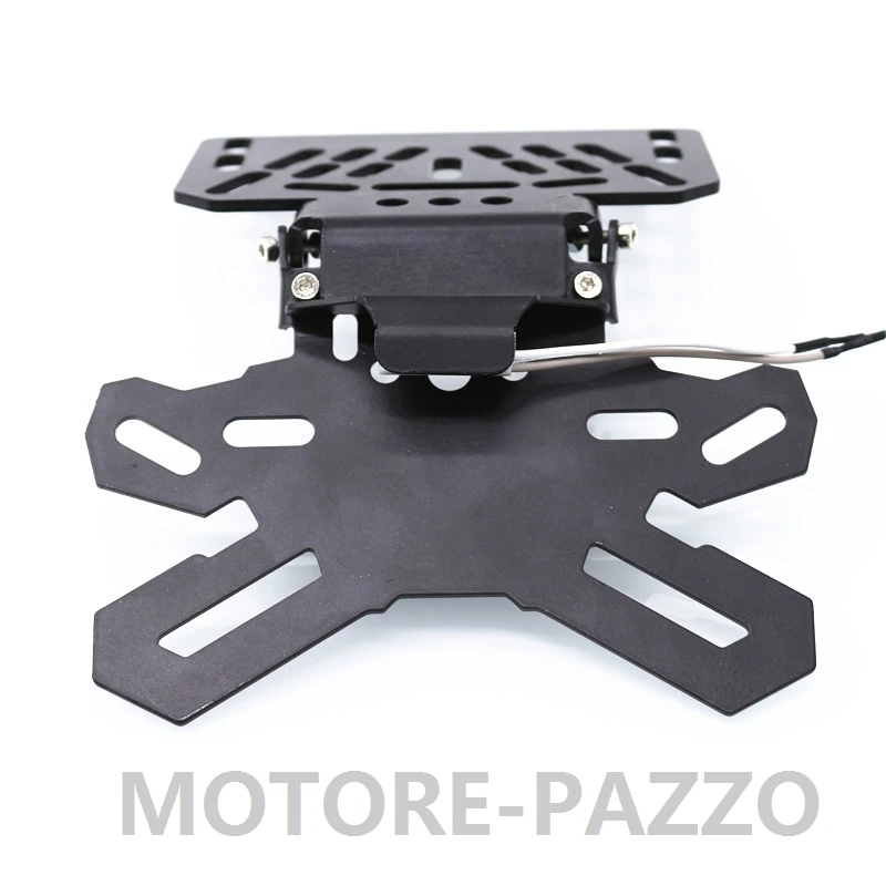 

FOR MT-03 MT-07 MT-09 MT-10 YZF R1 R6 FZ1 FZ6 XJ6 Motorcycle accessories Universal Folding License Plate Holder Bracket