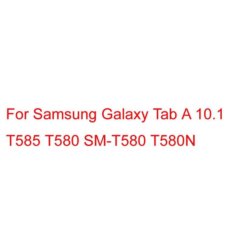 Для samsung Galaxy Note 10,1 N8000 Tab2 10,1 P5100 Tab 3 P5200 Tab 4 T530 Tab A T580 Tab A A6 10,1 P580 чехол на заднюю панель из ТПУ чехол Крышка - Цвет: For SM Tab A T580