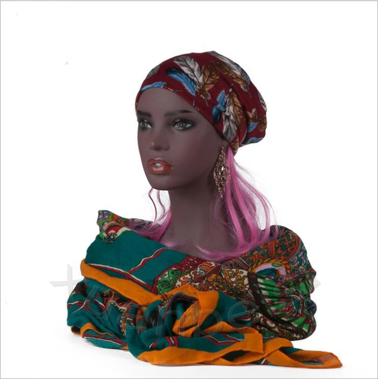 Афро-американский женский реалистичный Манекен головы Бюст для ювелирных изделий шляпу, серьги парик Дисплей голова-Манекен Модель вешалка для париков