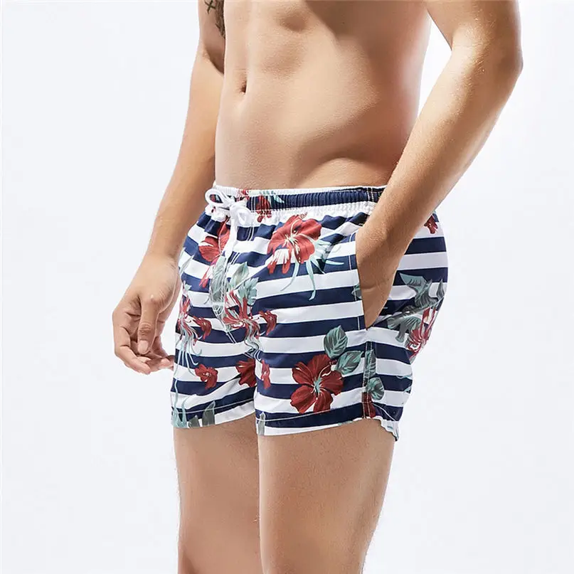 High quality swimming trunks Man Shorts Swim Trunks Quick Dry Beach Surfing Running Swimming Watershort #2d27 (13)
